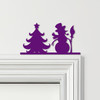 Door Topper Snowman Christmas Decor Tree Christmas Decor Various Colours Sign