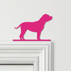 Door Topper Staffordshire Bull Terrier Dog Various Colours Frame Decor Sign