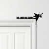 Door Topper The Lord Has Come Christmas Decor Various Colours Frame Decor Sign