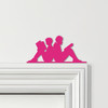 Door Topper Boys Reading Books Various Colours Top Of Door Frame Decorative Sign