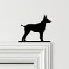Door Topper Toy Fox Terrier Dog Various Colours Top Of Door Frame Decor Sign