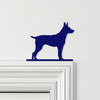 Door Topper Toy Fox Terrier Dog Various Colours Top Of Door Frame Decor Sign
