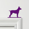 Door Topper Toy Fox Terrier Dog Various Colours Top Of Door Frame Decor Sign