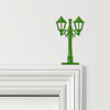 Door Topper Vintage Lamp Post Various Colours Top Of Door Frame Decorative Sign
