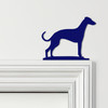 Door Topper Whippet Dog Various Colours Top Of Door Frame Decorative Sign