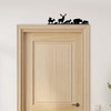 Door Topper Woodland Animals Kids Room Decor Various Colours Frame Decor Sign