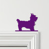 Door Topper Yorkshire Terrier Dog Various Colours Top Of Door Frame Decor Sign