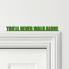 Door Topper You'll Never Walk Alone Liverpool Football Various Colours Sign