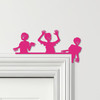 Door Topper Zombies Scary Halloween Decor Various Colours Decorative Sign