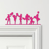 Door Topper Cheerleaders Various Colours Top Of Door Frame Decorative Sign