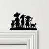 Door Topper Children Farm Animals Kids Room Decor Various Colours Decor Sign