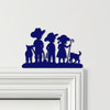 Door Topper Children Farm Animals Kids Room Decor Various Colours Decor Sign