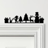 Door Topper Christmas Decor Characters Various Colours Decorative Sign