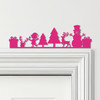 Door Topper Christmas Decor Characters Various Colours Decorative Sign