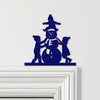 Door Topper Christmas Decor Building Snowman Various Colours Frame Decor Sign
