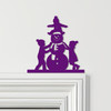 Door Topper Christmas Decor Building Snowman Various Colours Frame Decor Sign