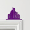 Door Topper City Skyscrapers Various Colours Top Of Door Frame Decorative Sign