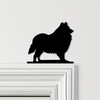 Door Topper Collie Dog Various Colours Top Of Door Frame Decorative Sign