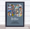 Photo Collage 80th Birthday Custom Gift For Him 16-Photo 80 Print Or Canvas Photo Collage 80th Birthday Custom Gift For Him 16-Photo 80 Print Or Canvas
