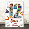Photo Collage 11-Photo 12th Birthday Gift Boys Harry Potter Print Or Canvas