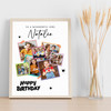 Photo Collage Kids Girls Birthday Custom Gift 7-Photo Stars Print Or Canvas