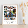 Photo Collage 21st Birthday Custom Gift For Nephew 15-Photo Print Or Canvas