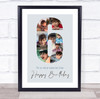 Photo Collage 8-Photo 6th Birthday Gift For Kids Boys Blue Print Or Canvas
