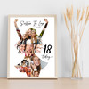 Photo Collage 18th Birthday Gift For Sister-In-Law 9-Photo Print Or Canvas