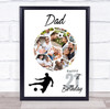 Photo Collage 21st Birthday Gift For Dad 14-Photo Football Print Or Canvas Photo Collage 21st Birthday Gift For Dad 14-Photo Football Print Or Canvas