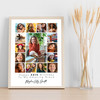 Photo Collage 40th Birthday Personalised Gift For Niece 15-Photo Print Or Canvas