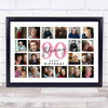 Photo Collage 90th Birthday Personalised Gift For Mummy 20-Photo Print Or Canvas