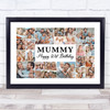 Photo Collage 21st Birthday Personalised Gift For Mummy 22-Photo Print Or Canvas