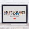 Photo Collage 7-Photo Personalised Gift For Husband Any Occasion Print Or Canvas Photo Collage 7-Photo Personalised Gift For Husband Any Occasion Print Or Canvas