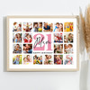Photo Collage 21st Birthday Personalised Gift For Mum 20-Photo Print Or Canvas