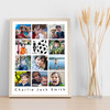 Photo Collage 11-Photo 6th Birthday Custom Gift For Kids Boys Print Or Canvas