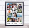 Photo Collage 11-Photo 8th Birthday Custom Gift For Kids Boys Print Or Canvas