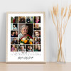 Photo Collage 90th Birthday Custom Gift For Grandma 15-Photo Print Or Canvas