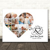 Photo Collage Kids Memorial Gift For Anyone 14-Photo Heart Dove Print Or Canvas Photo Collage Kids Memorial Gift For Anyone 14-Photo Heart Dove Print Or Canvas