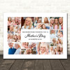 Photo Collage Custom Gift For Grandmother Mother's Day 22-Photo Print Or Canvas