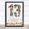 Photo Collage 10-Photo 13th Birthday Gift For Teen Girls Floral Print Or Canvas