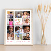 Photo Collage 11-Photo 7th Birthday Custom Gift For Kids Girls Print Or Canvas