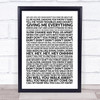 Simple Minds Don't You (Forget About Me) Lyric Art Song Lyric Wall Art Print