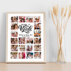 Photo Collage Print Or Canvas Hen Do Custom Gift For Bride 20-Photo Team Bride