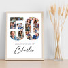 Photo Collage Print Or Canvas 50th Birthday 17-Photo Birthday Gift For Him 50