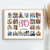 Photo Collage Print Or Canvas 60th Birthday Gift For Mother-In-Law 20-Photo