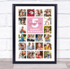 Photo Collage Print Or Canvas Kids Birthday Gift For Girls Any Age 20-Photo