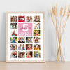 Photo Collage Print Or Canvas Kids Birthday Gift For Girls Any Age 20-Photo