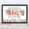 Photo Collage Mother's Day Gift For Grandma 3-Photo You Are The Best Print