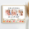 Photo Collage Mother's Day Gift For Grandma 3-Photo You Are The Best Print