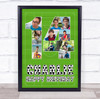 Photo Collage 10-Photo 14th Birthday Gift For Teens Boys Football Print Canvas